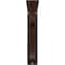 Ekena Millwork Versailles Wrought Iron Bracket, (Triple center brace), Antiqued Copper 2"W x 7 1/2"D x 10"H BKTM02X07X10TVEACO - alternate 2
